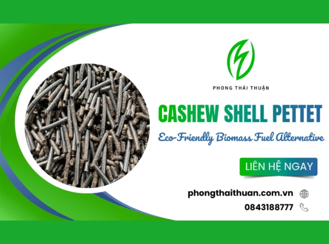 Cashew Shell Pellet: Eco-Friendly Biomass Fuel Alternative